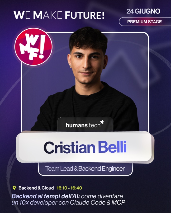 Cristian Belli — Backend ai tempi dell'AI